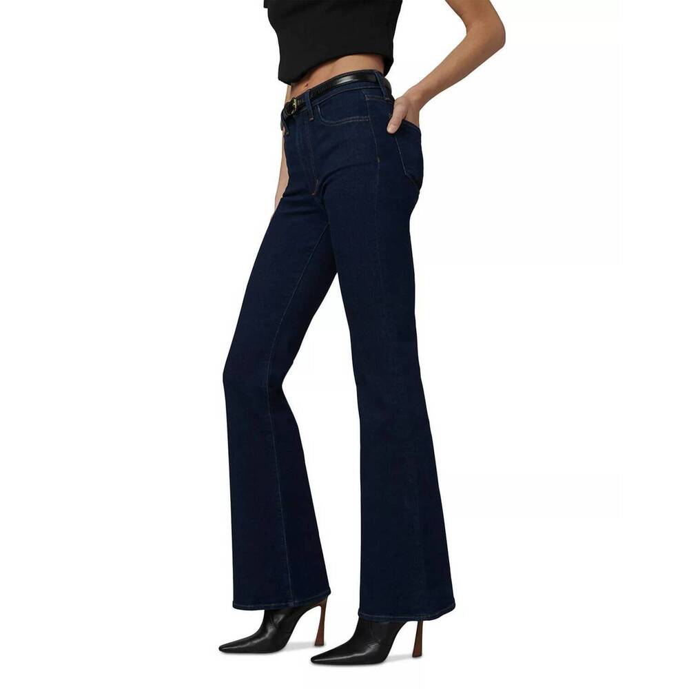 NEW JOE'S JEANS the molly high rise flared jeans in blue - Picture 2 of 6